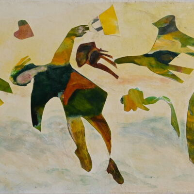 Fliegen 4 © Regula Kohler, 70x20