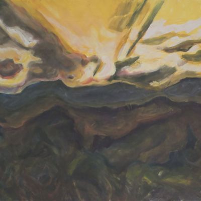 Landschaft © Regula Kohlerr, 70x50