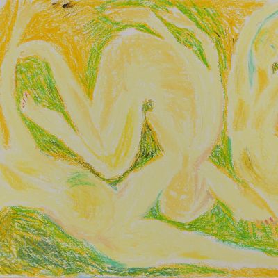 Schwimmen 4  © Regula Kohler, 42x30