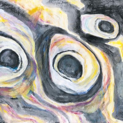 Fische 5 © Regula Kohler, 40x30